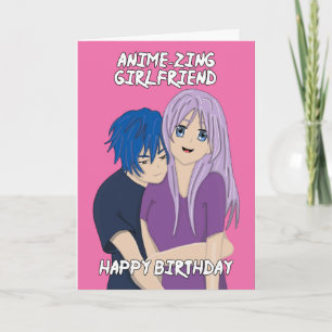 アニメアメージングガールフレンド誕生日カード カード