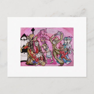 アニメアリスインワンダーランド ポストカード