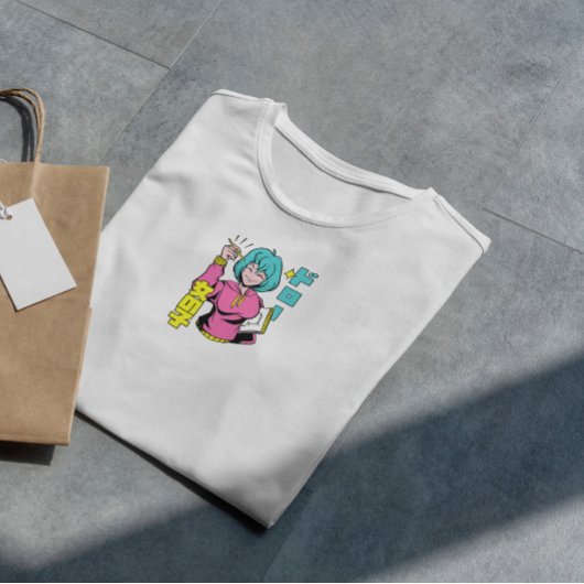 アニメアーティストガール Tシャツ