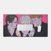 アニメアートスタイル デスクマット (キーボード&マウス)