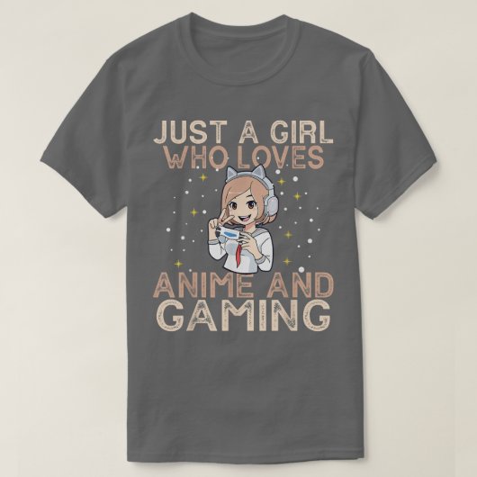 アニメアート子供へ女子10代の女子アニメマーチアン Tシャツ (デザイン正面)
