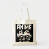 アニメアート男性へ女子10代の女子アニメマーチアニ トートバッグ (正面)