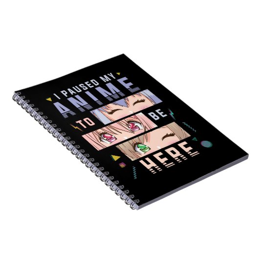 アニメウオッチン日本のグガールアニメ愛好家 ノートブック (右側)