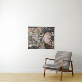 アニメウーマンコラージュ タペストリー (インサイチュ(横))