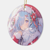 アニメオーナメント、マンガギフト、アニメクリスマスデコール セラミックオーナメント (左)