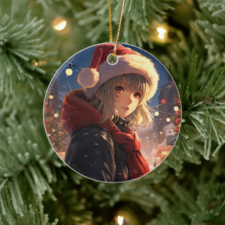 アニメオーナメント、マンガ、アニメクリスマスデコール セラミックオーナメント