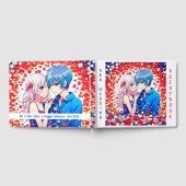 アニメカップルが私たちのテーマ結婚を決めた ゲストブック (全面)