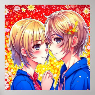 アニメカップル ポスター