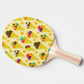 アニメカラフルアイスクリームコーン 卓球ラケット (横)