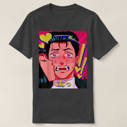 アニメガイ風坂東和風マンガ美学日本の Tシャツ (デザイン正面)