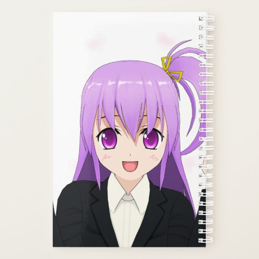 アニメガールかわいいズカワイトピンクネーム2022 プランナー手帳 (裏面)