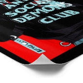 アニメガールかわいいワイフガールエステ日本のティック ポスター (角)