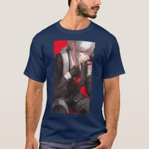 アニメガールかわいい和風美学日本のマンガO Tシャツ