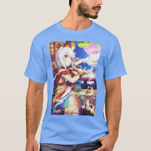 アニメガールかわいい日本の美的和風大宅 Tシャツ