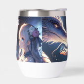 アニメガールとドラゴンパーソナライズされた (左面)