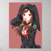 アニメガールのコピー ポスター (正面)