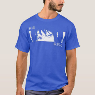 アニメガールアイズジャパン文化芸術アエス日本のト Tシャツ