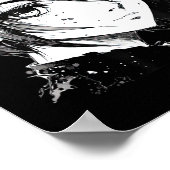 アニメガールアニメアイズインクアートスケッチスケッチfor G ポスター (角)