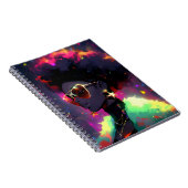 アニメガールアフリカンアメリカン・アート ノートブック (右側)