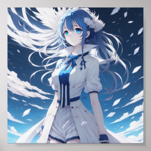 アニメガールアートワーク ポスター (正面)