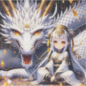 アニメガールウォリアー&ドラゴンアイアート シール (正面)