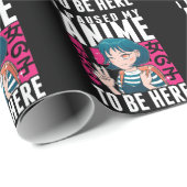 アニメガールオタク10代のマンガファン ラッピングペーパー (ロールコーナー)