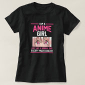 アニメガールオタク Tシャツ (デザイン正面)