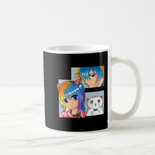 アニメガールキャットオタクアニメマーチかわいい物 コーヒーマグカップ