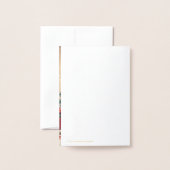 アニメガールクリスマス 箔カード (裏面封筒付き)