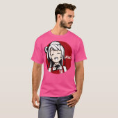アニメガールケンタッキー揚げチキン Tシャツ (正面フル)