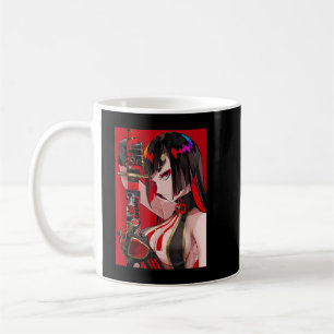 アニメガールサムライわいふ日本の美学オタク コーヒーマグカップ