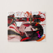 アニメガールサムライ ジグソーパズル (横)