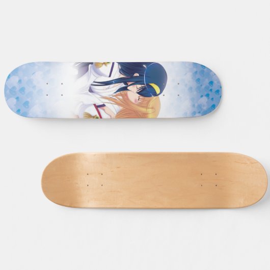 アニメガールスケートボードガーリーと漫画ファンタジー スケートボード (横)