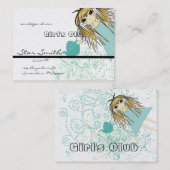 アニメガールズクラブカスタマイズ-  名刺 (正面/裏面)