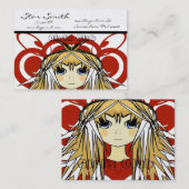 アニメガールズクラブ 名刺 (正面/裏面)