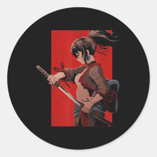 アニメガールズ10代サムライわいふ日本のオタクKaw ラウンドシール