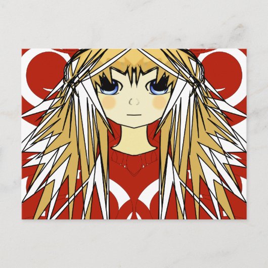 アニメガールズ ポストカード (正面)