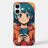 アニメガールズ。 Case-Mate iPhoneケース (裏面)