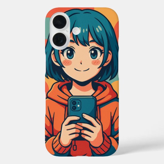 アニメガールズ。 Case-Mate iPhoneケース (裏面)
