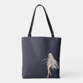 アニメガールトートバッグ トートバッグ (裏面)