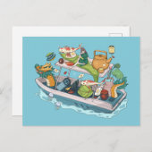 アニメガールドラゴンボート野菜 ポストカード (正面/裏面)