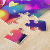 アニメガールハート ジグソーパズル (側面)