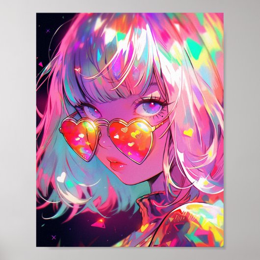アニメガールハート ポスター (正面)