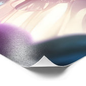 アニメガールバイオレットバタフライウィングムーンフェアリー フォトプリント            (角)