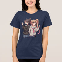 アニメガールパワーTシャツ