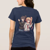 アニメガールパワーTシャツ トライブレンドＴシャツ (裏面)