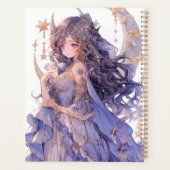 アニメガールパープルムーンプリンセスファンタジーアート プランナー手帳 (裏面)