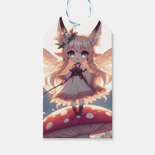 アニメガールピクシーヒッパイムーンフェアリー ギフトタグ (正面)