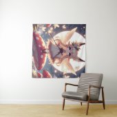 アニメガールピクシーヒッパイムーンフェアリー タペストリー (インサイチュ(横))