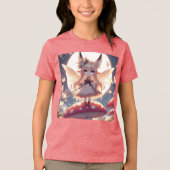 アニメガールピクシーヒッパイムーンフェアリー トライブレンドTシャツ (正面)